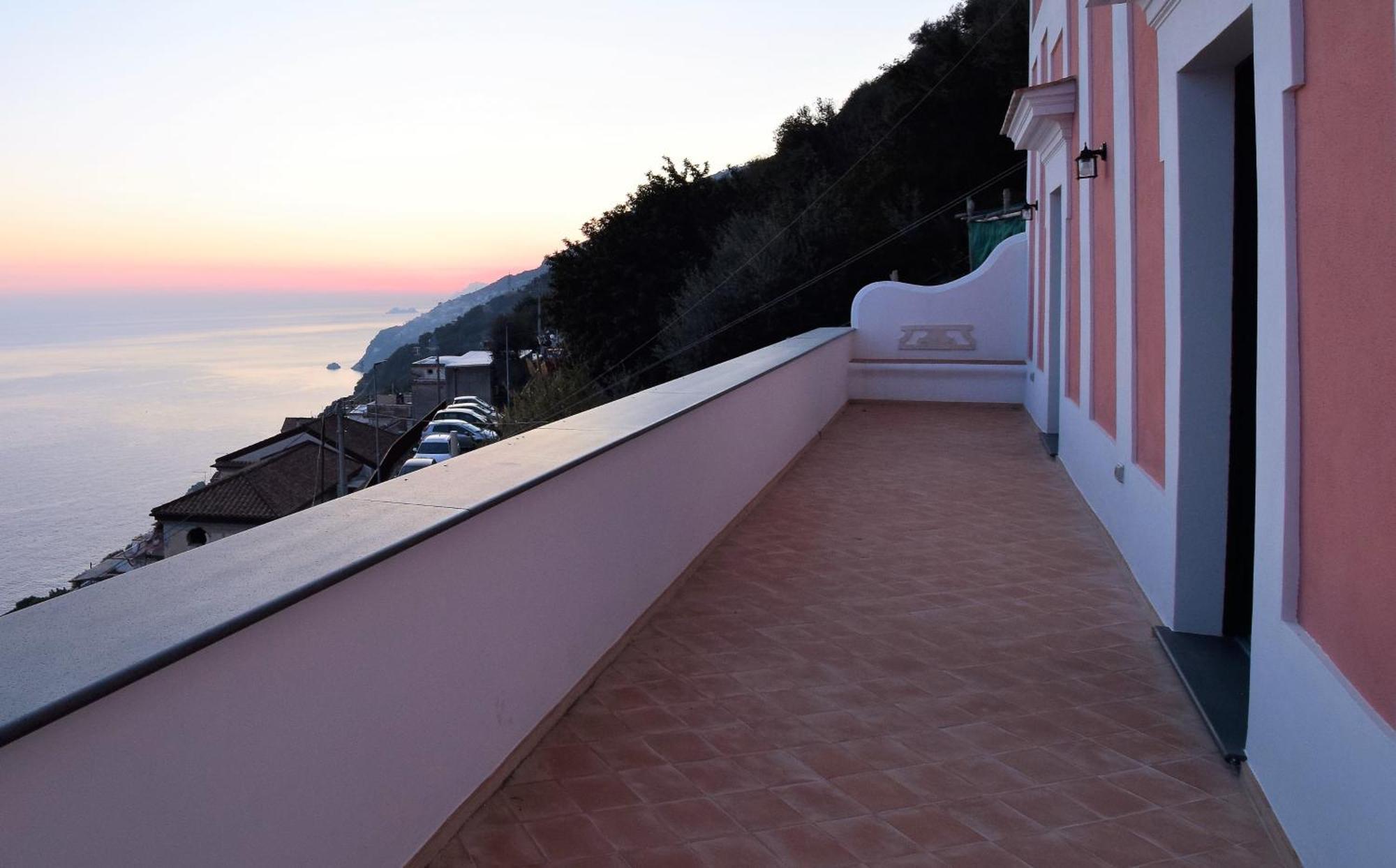 Villa Belvedere Amodeo - Terrace, Seaview, Wifi Conca dei Marini Dış mekan fotoğraf