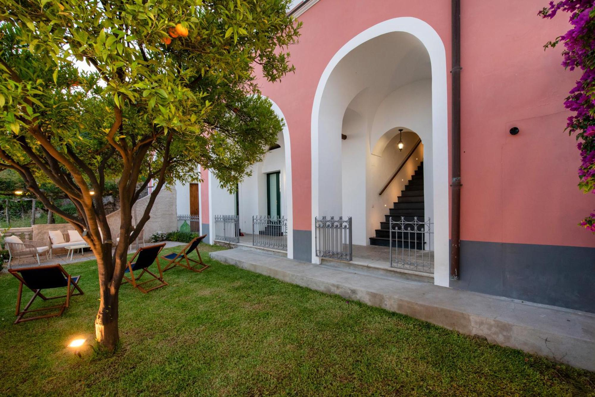Villa Belvedere Amodeo - Terrace, Seaview, Wifi Conca dei Marini Dış mekan fotoğraf